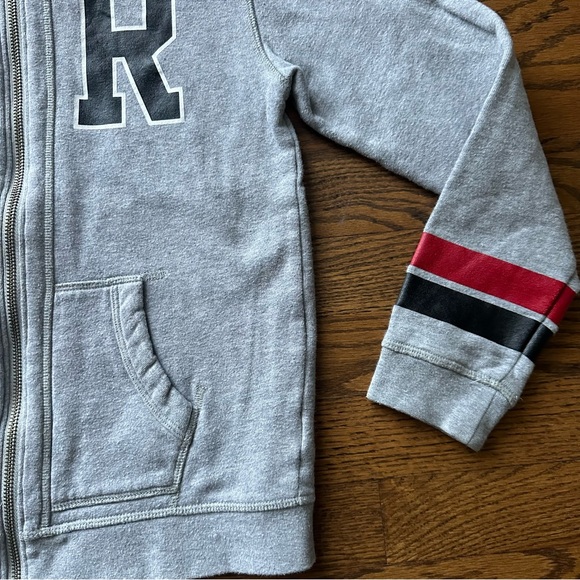 Size 8 Youth Small True Religion Hooded Zippered Sweatshirt - Picture 4 of 11